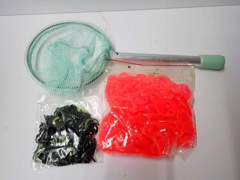Fishing Lures & Small Fish Net image