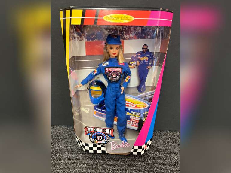 NASCAR 50th Anniversary Barbie Doll image