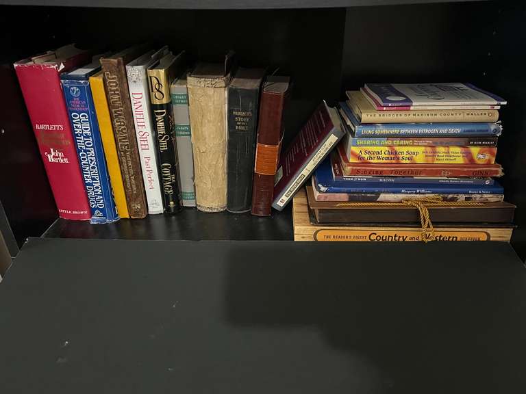 Hall… Shelf lot marked 1177 of assorted books and literature, see pictures for details. image