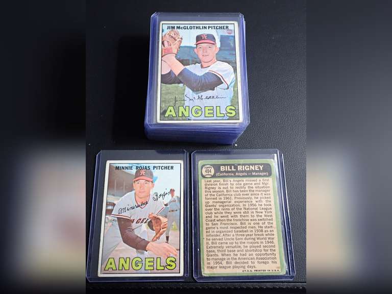 1967 TOPPS BASEBALL CARDS image