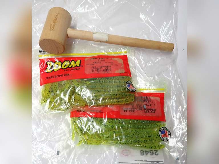 Fishing Lures and Tsunami Wooden Mallet image