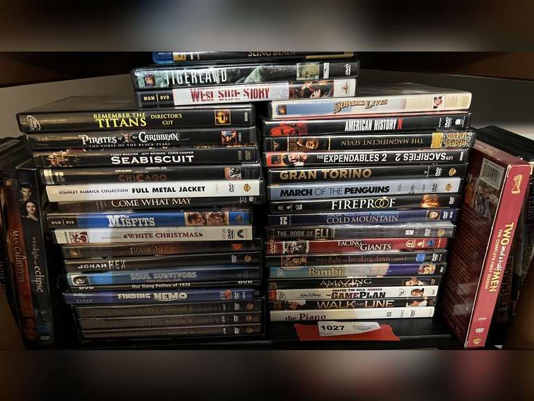 Large DVD assortment, see pictures for detail details. image