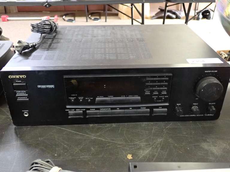 Onkyo TX-SV343 Audio Video Control Receiver-Powers Up image