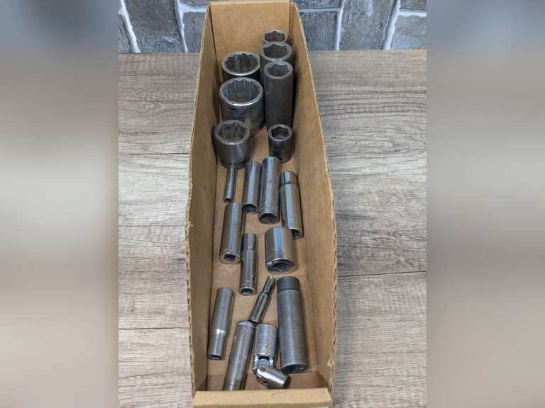 NAPA SOCKETS AND MORE, SIZES ALL THE WAY UP TO 3/4-IN DRIVE 1-7/16 IN image