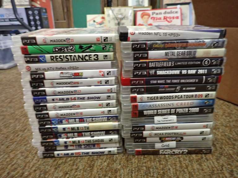 Large Lot of PS3 Video Games image