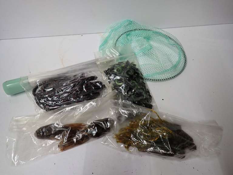 Fishing Lures & Small Fish Net image