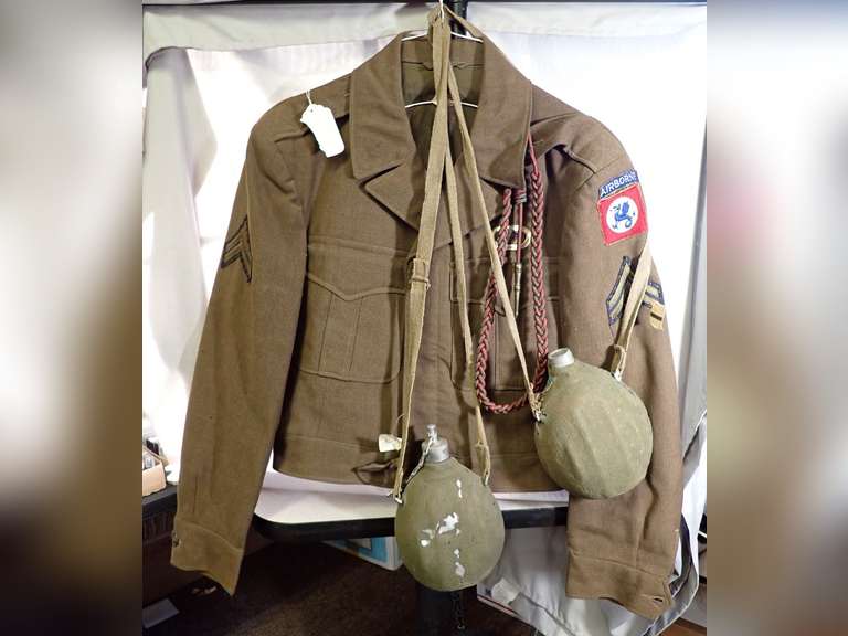 US Army  Airborne Jacket and Accessories image