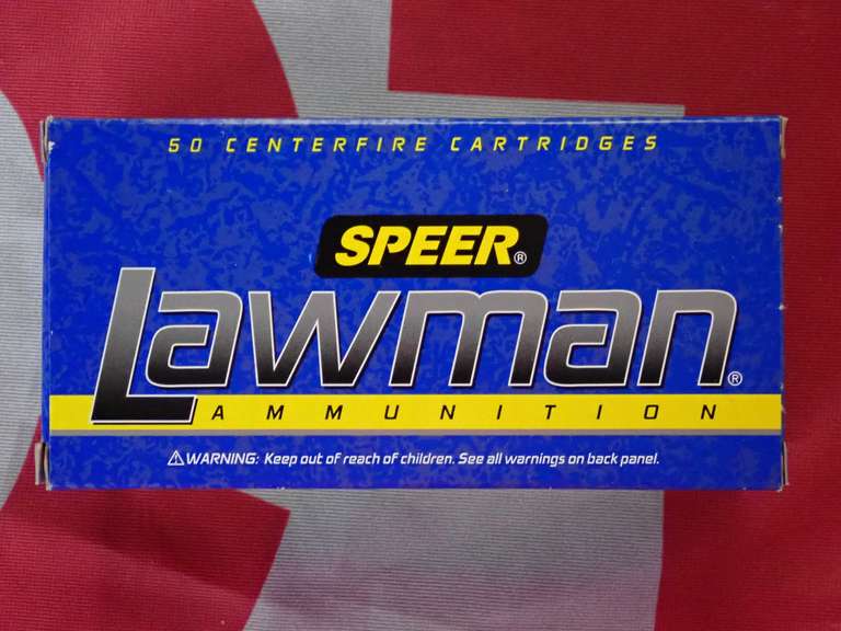 SPEER LAWMAN 40 S&W 155GR TMJ CARTRIDGES image