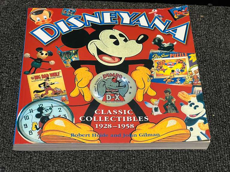“Disneyana” Classic Collectible’s 1928–1958 book, see pictures for details. image