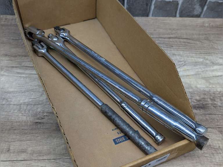 1/2-IN DRIVE BREAKER BARS INCLUDING STANLEY, CARLISLE, GILLER, AND UNBRANDED image