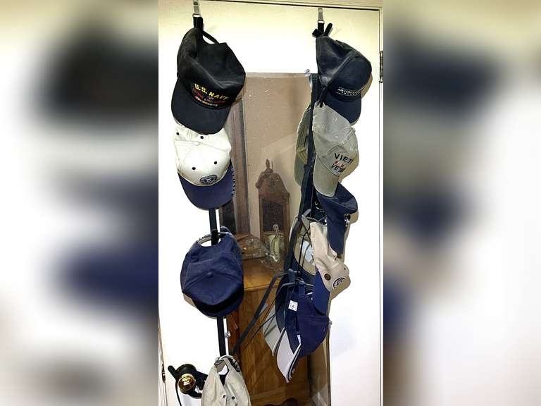 Master...Assorted caps, service related, also includes hat hanger. See pictures for details. image