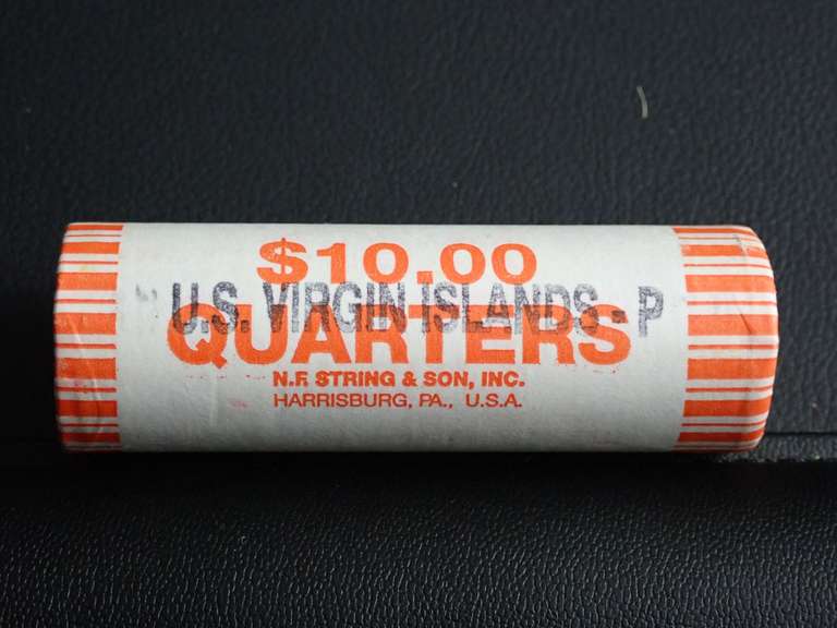 ROLL OF U.S. VIRGIN ISLANDS STATE QUARTERS image