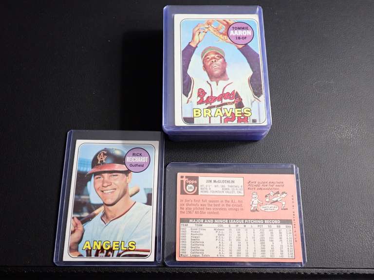 1969 TOPPS BASEBALL CARDS image