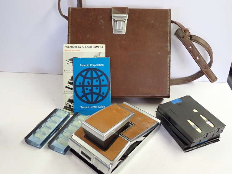 Polaroid SX-70 Land Camera with Accessories image