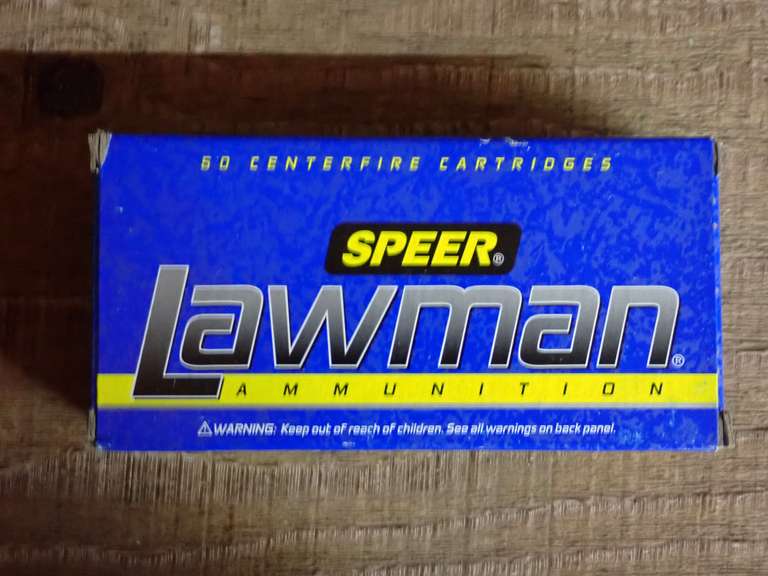 SPEER LAWMAN 40 S&W 165GR TMJ CARTRIDGES image