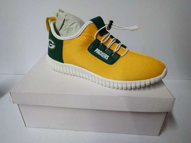 Green Bay Packers NFL Shoes - Size US 8 image