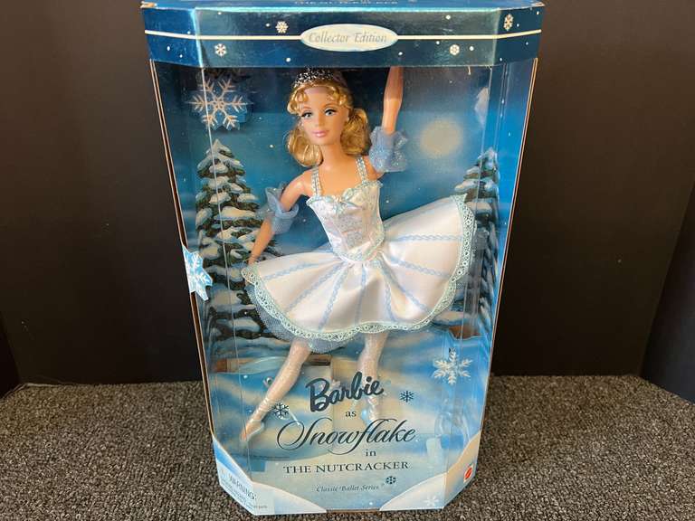Barbie as Snowflake in the Nutcracker Collector Edition Doll image