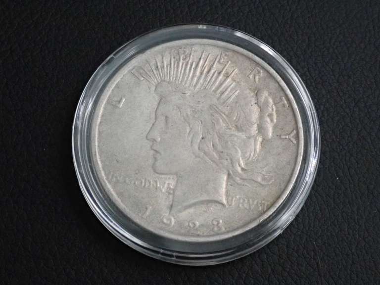 1923 PEACE DOLLAR COIN image