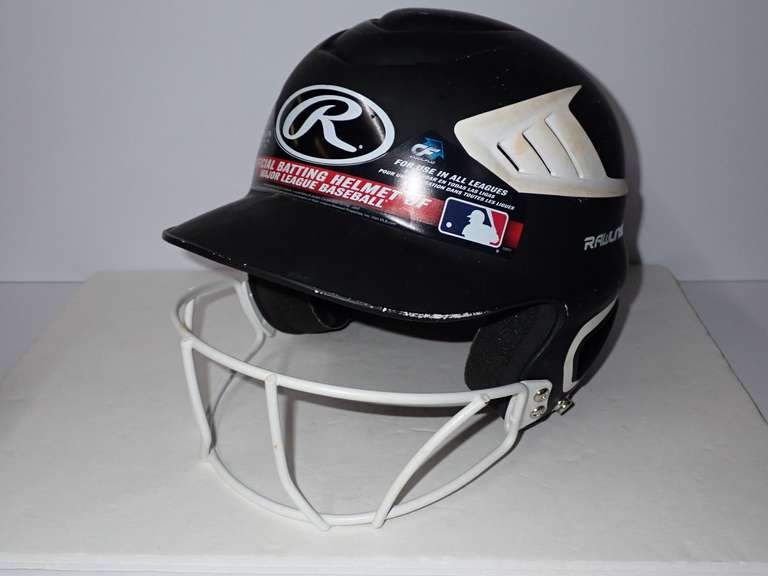 Rawlings Official Batting Helmet with Faceguard image