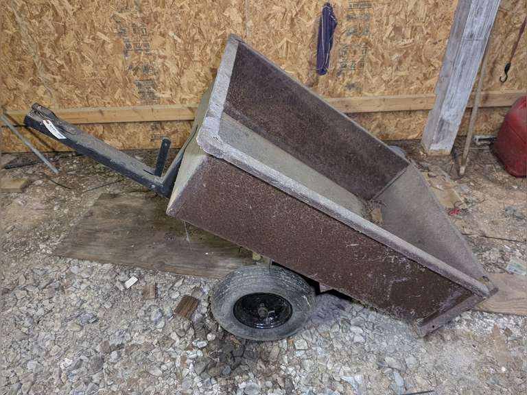 GARDEN TRACTOR DUMP TRAILER image