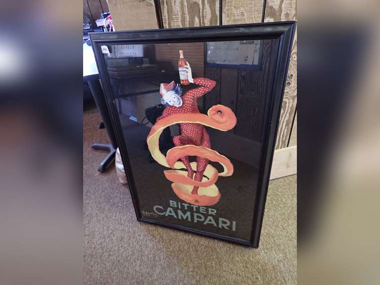 Framed Bitter Campari Poster image