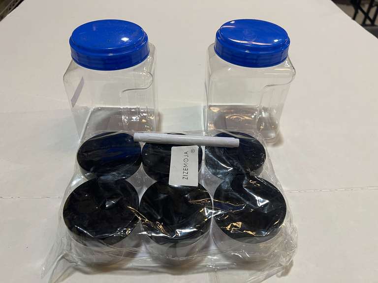 Assorted storage containers, see pictures for detail. image