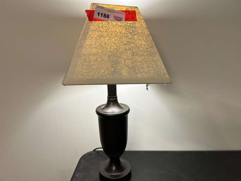 BR2…Bronze finish desk lamp, see pictures for details. image