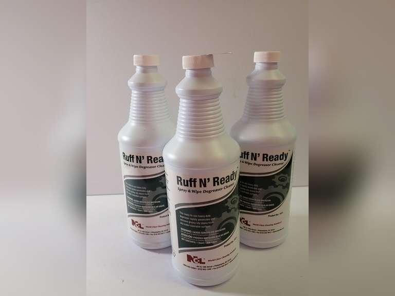 Ruff N' Ready Spray & Wipe Degreaser Cleaner - Lot of 3 image