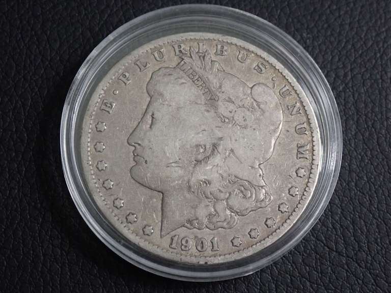 1901-O MORGAN SILVER DOLLAR COIN image
