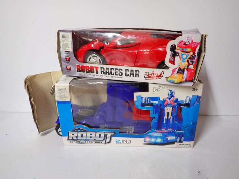 Robot Races Car & Superchange Truck image