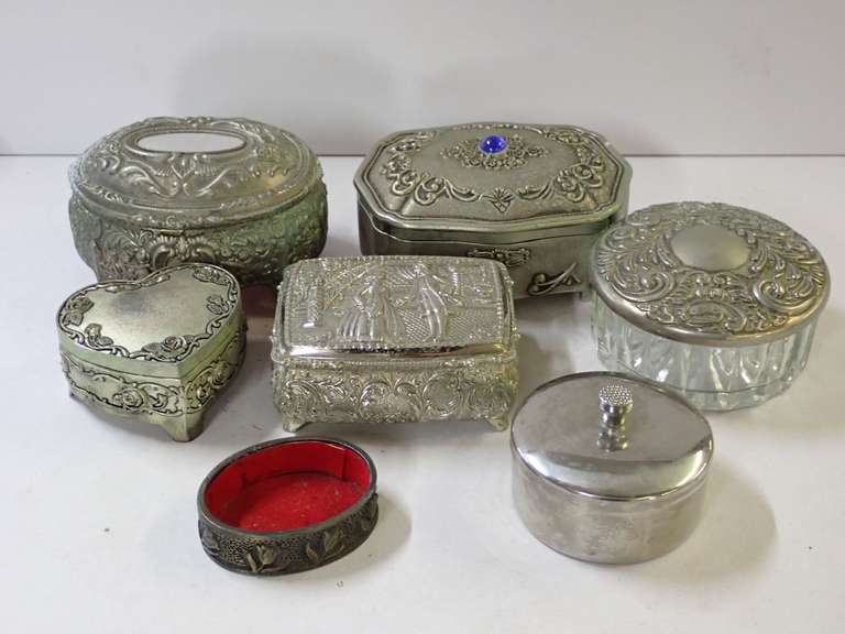 Assorted Jewelry or Trinket Boxes image