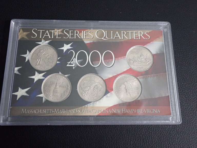 2000 U.S. MINT STATE SERIES QUARTERS image