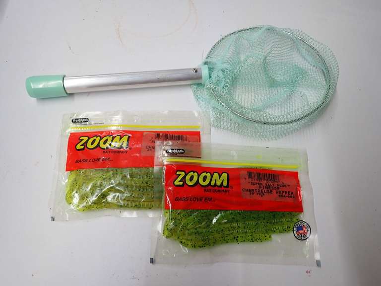 Fishing Lures & Small Fish Net image