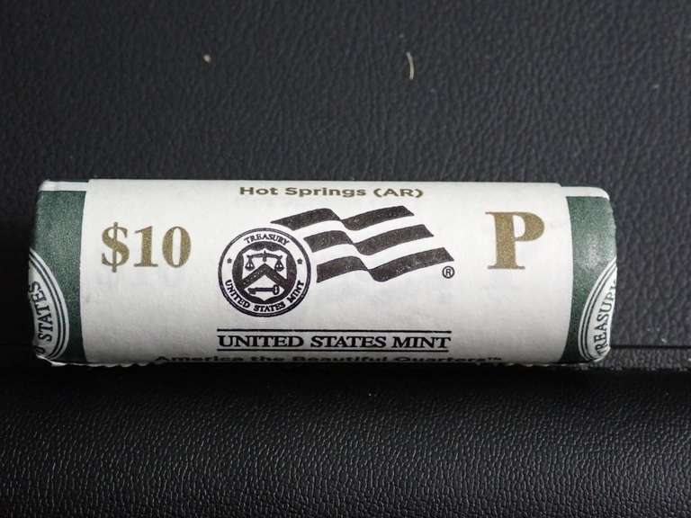 ROLL OF HOT SPRINGS, ARKANSAS STATE QUARTERS image
