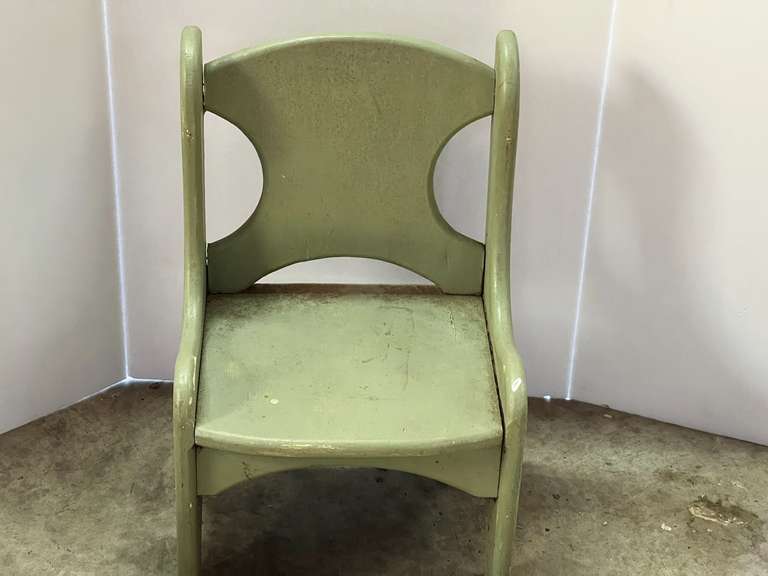 GR2… Wooden child’s chair, see pictures for details.