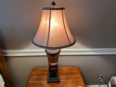 Master… Decorative side table lamp, see pictures or details.