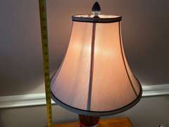 Master… Decorative side table lamp, see pictures or details.
