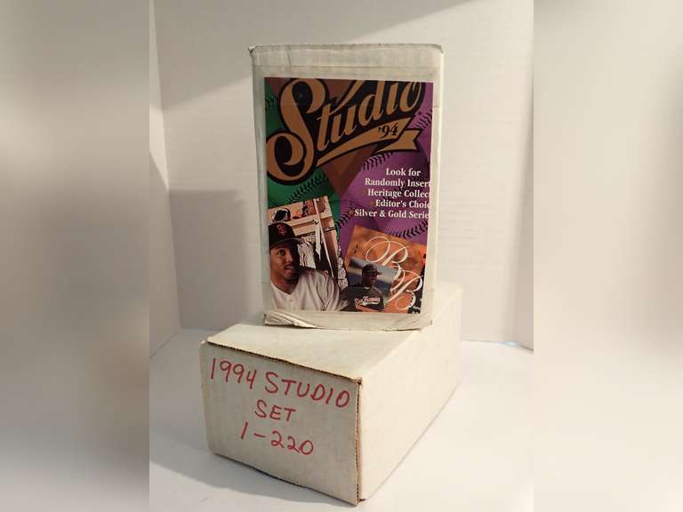 (2) 1994 DONRUSS STUDIO BASEBALL CARD SETS
