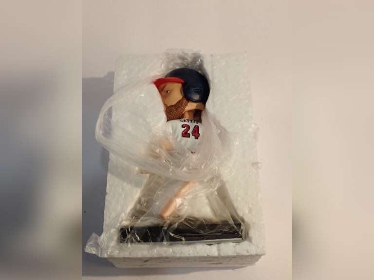 ATLANTA BRAVES, EVAN GATTIS BOBBLEHEAD IN ORIGINAL PACKAGING