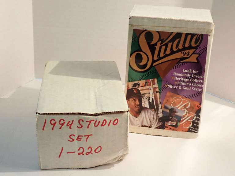 (2) 1994 DONRUSS STUDIO BASEBALL CARD SETS