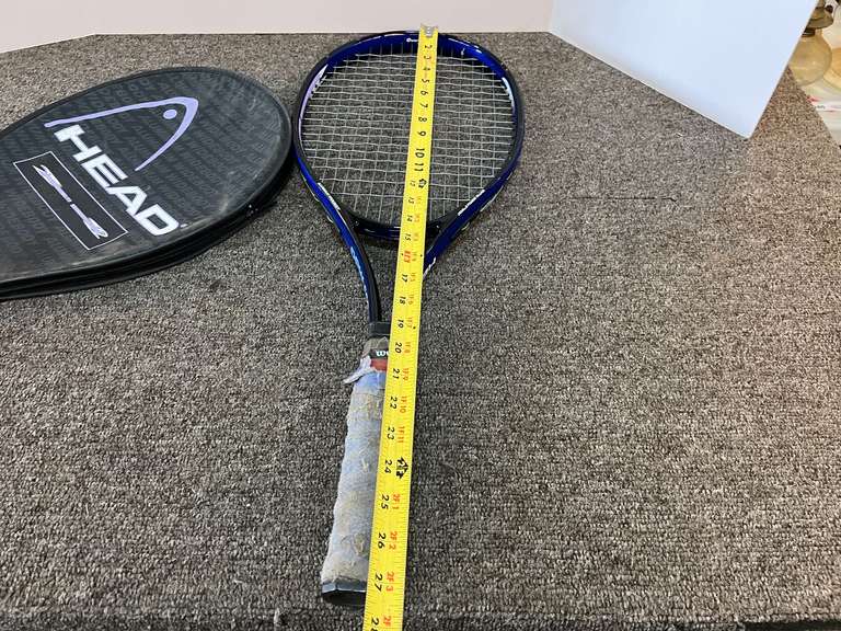Head DPW 660 aluminum oversize racket, see pictures for details.