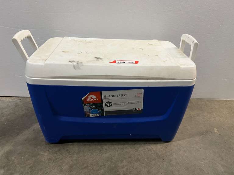 Igloo 48 qt cooler, see pictures for details.
