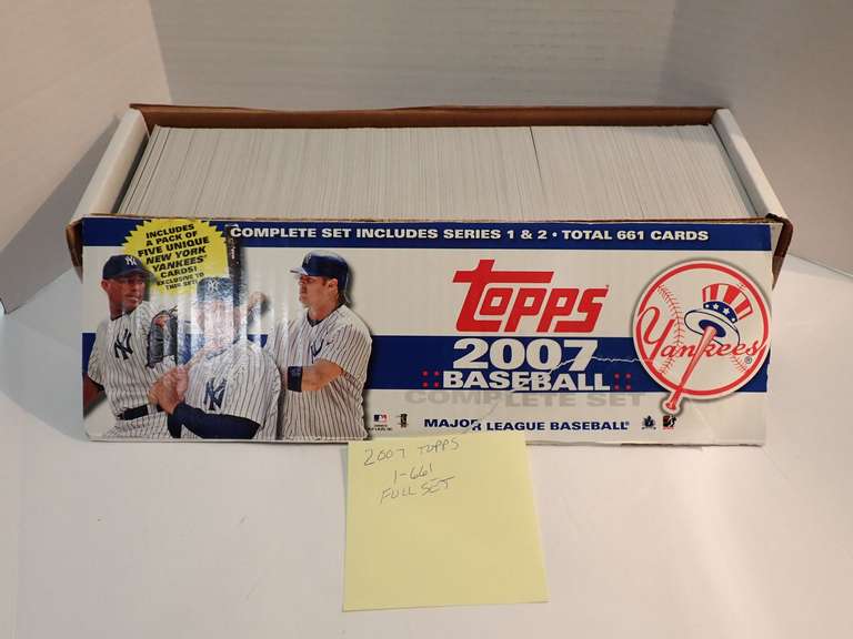 2007 TOPPS BASEBALL CARDS SERIES 1 & 2