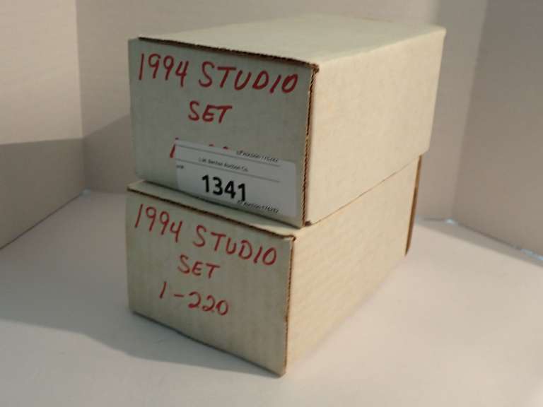 (2) 1994 DONRUSS STUDIO BASEBALL CARD SETS