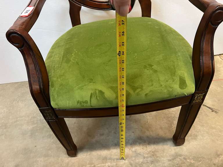 Vintage Georgian style spider back armchair, see pictures for details.