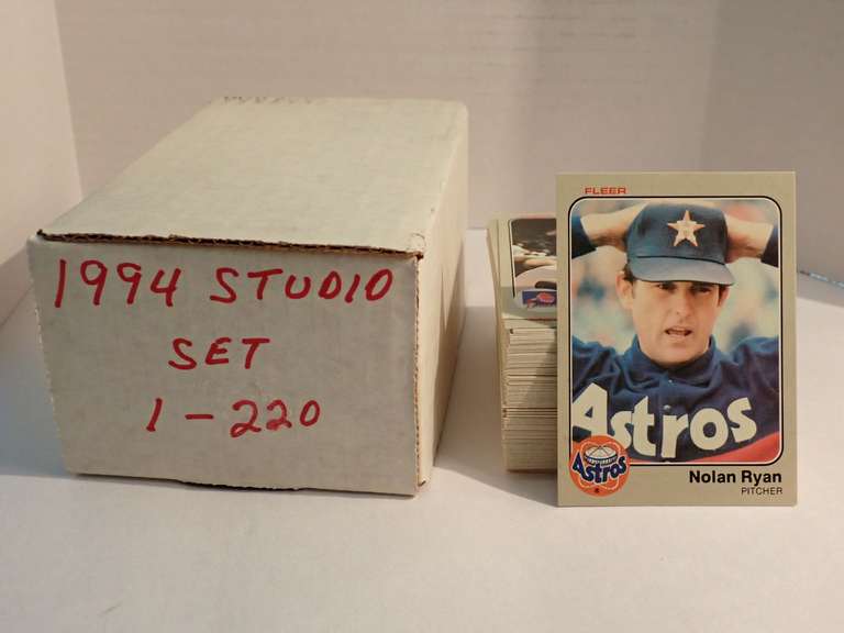 1994 DONRUSS STUDIO SET & 1983 FLEER BASEBALL CARDS