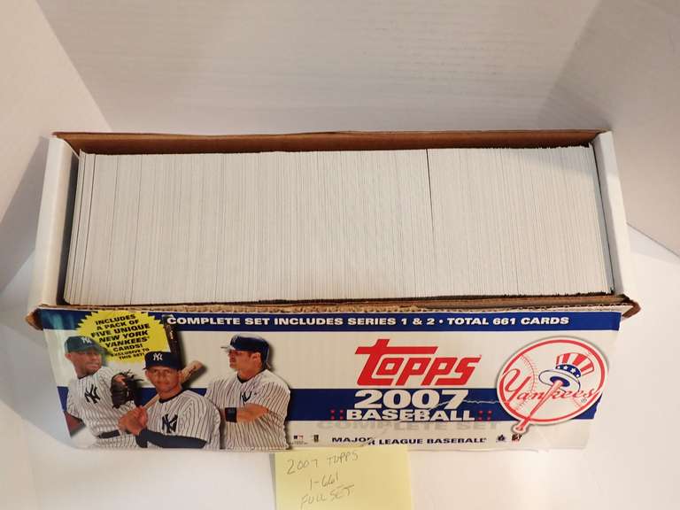 2007 TOPPS BASEBALL CARDS SERIES 1 & 2