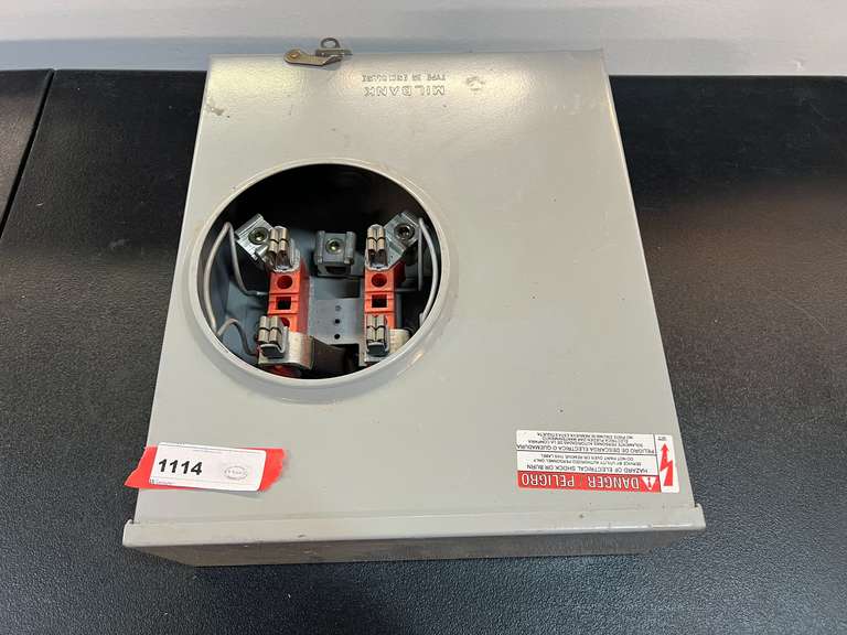 Milbank 200A meter socket box, see pictures for details.