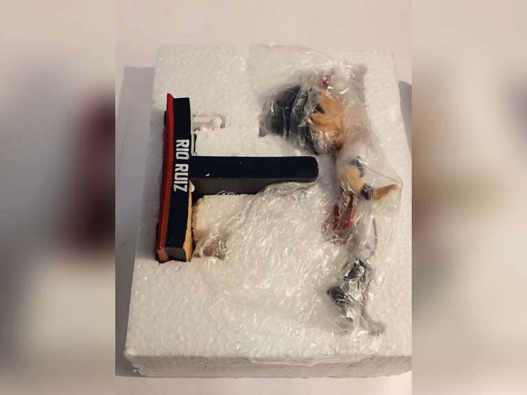 GWINNETT BRAVES, RIO RUIZ BOBBLEHEAD IN ORIGINAL PACKAGING