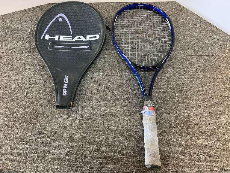 Head DPW 660 aluminum oversize racket, see pictures for details.